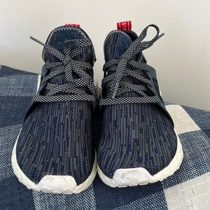 Adidas NMD navy blue, red and white color way 7.5W